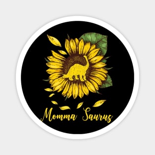 Sunflower Momma Saurus Magnet